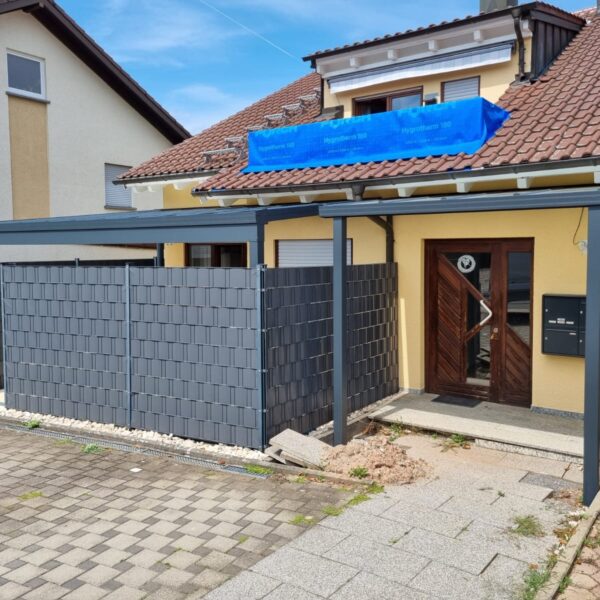 Eingangsüberdachung