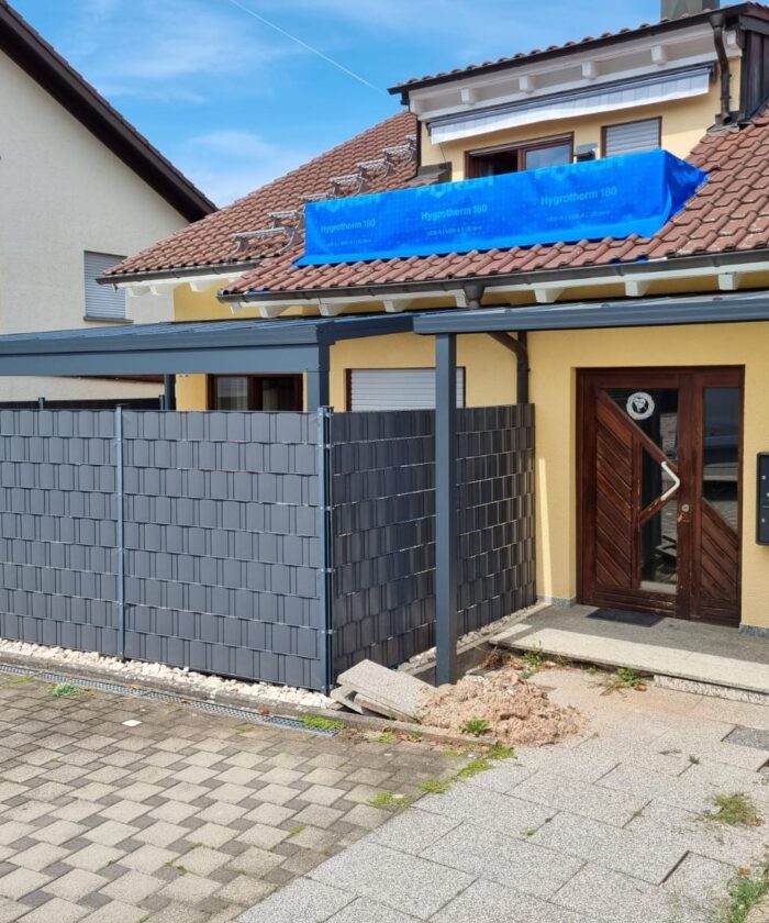 Eingangsüberdachung